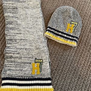 IKKS Gray Winter Hat and Scarf